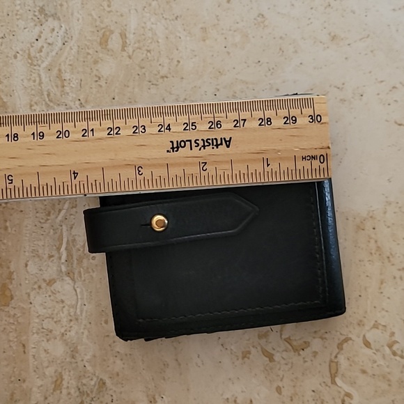Madewell Post Billfold Wallet Leather Sold Out - Picture 9 of 9